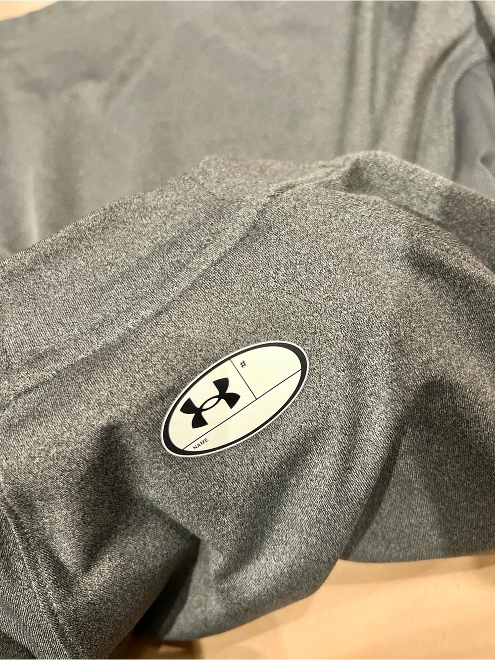Under Armour ColdGear Fitted Mock Neck Compression Base Layer Gray Women's M Top - Picture 11 of 12